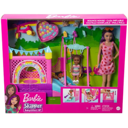 Barbie Skipper con Castillo Inflable