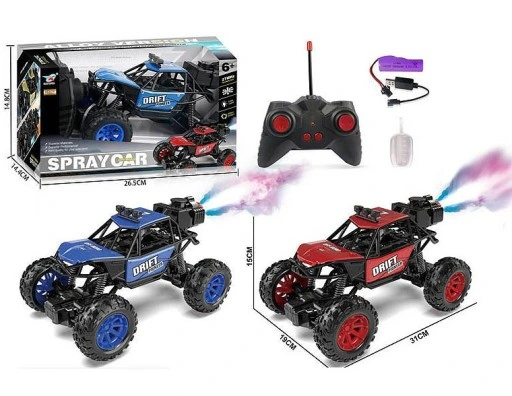 Vehículo Teledirigido 4x4 con Función de Rociado y LED