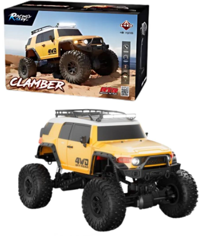 Camion-RC-Amarillo-de-Lujo-para-Todas-las-Edades Camión R/C Amarillo de Lujo para Todas las Edades