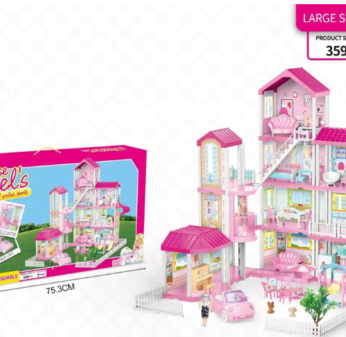 Casa de Muñecas con luces