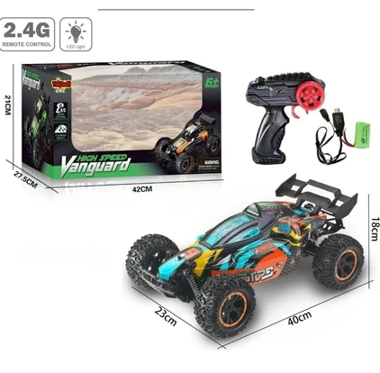 Coche a Control Remoto 1:10 Recargable y Rápido