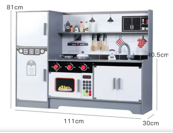 Cocina Madera Mágica con Imanes