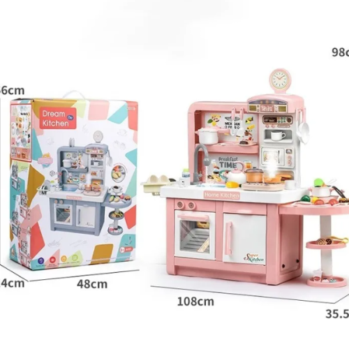 Cocinita Chef 4 en 1: Agua, Luz, Sonido y Vapor