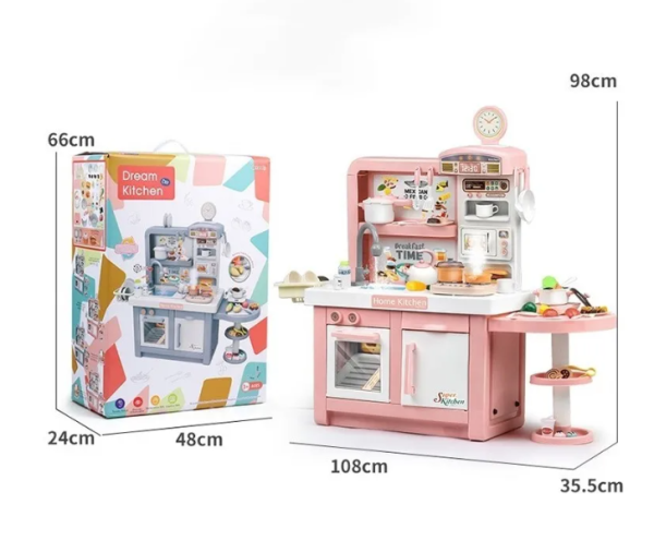 Cocinita-Chef-4-en-1-Agua-Luz-Sonido-y-Vapor Cocinita Chef 4 en 1: Agua, Luz, Sonido y Vapor