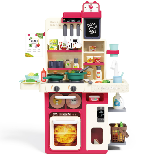 Cocinita Chef Interactiva rosado