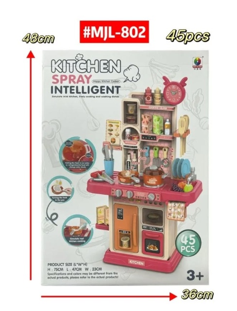 Cocinita Inteligente "Spray Kitchen" (45 Pzas)