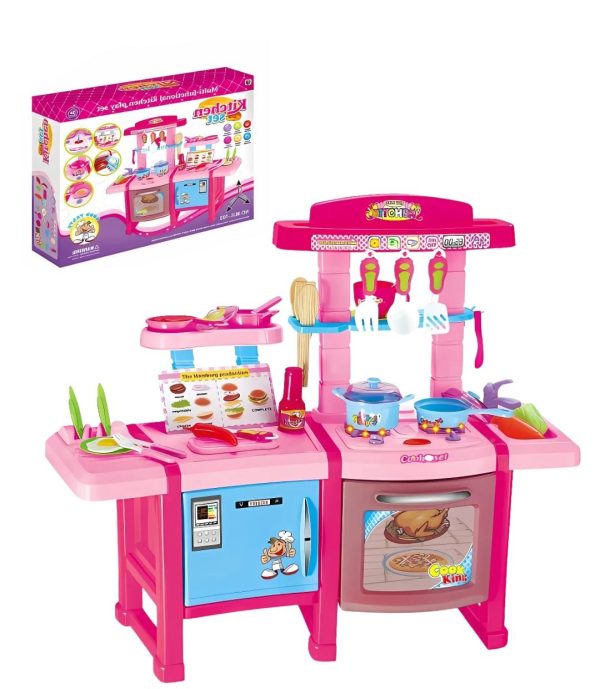 Set-de-Cocina-Infantil-con-Fregadero-Funcional Set de Cocina Infantil con Fregadero Funcional