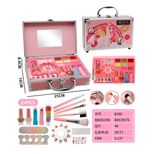 Set de Maquillaje y Manicura Completo