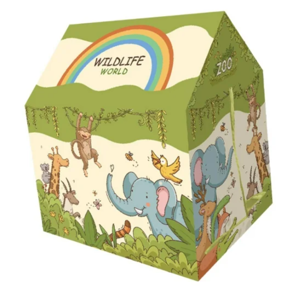 Tienda-de-Campana-Infantil-Plegable Tienda de Campaña Infantil Plegable con temática de animales