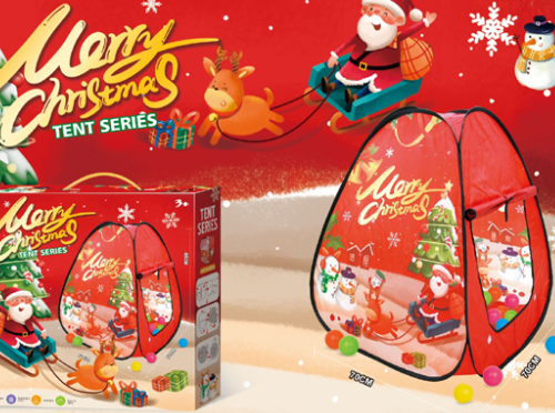 Tienda de Juegos Navidad "Merry Christmas" (85 cm Alto)