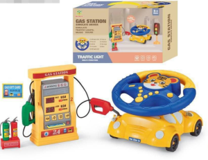 Volante Interactivo y Gasolinera de Simulación