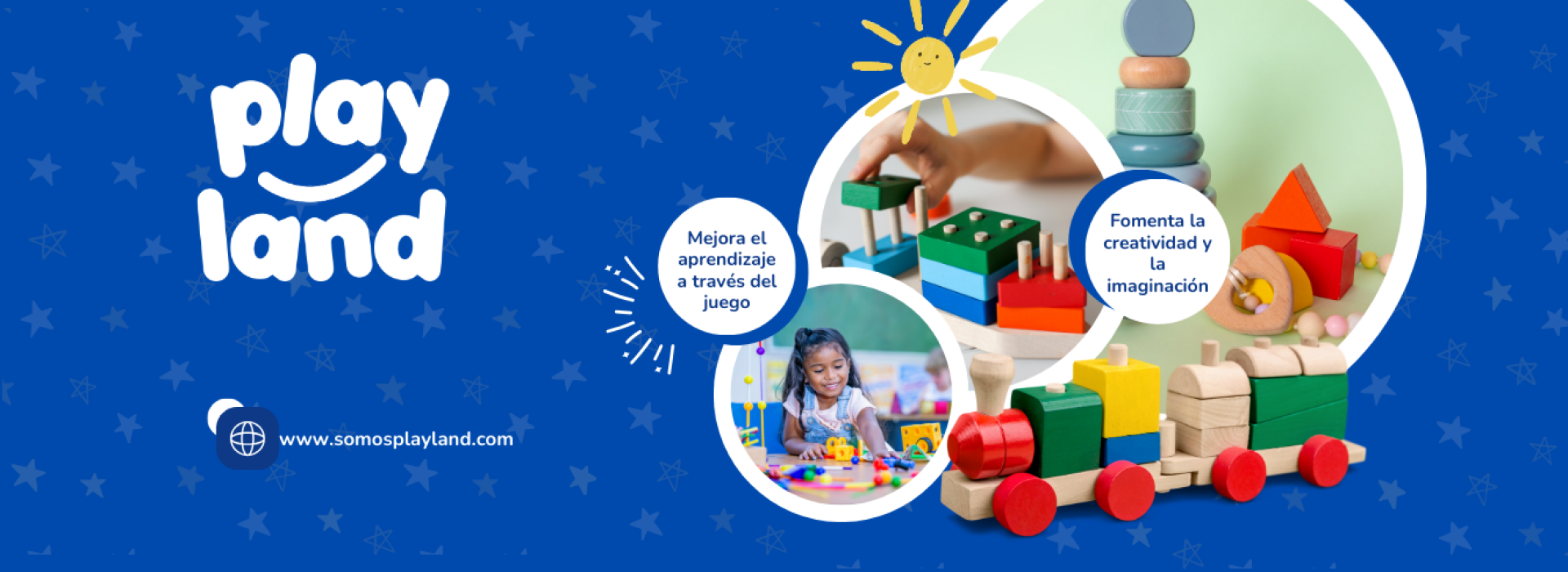 Blue White Modern Toys For Kids Facebook Ad(1)